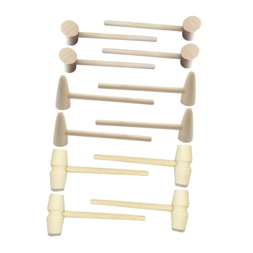VICASKY 15 Stück Teiliges Holz Mini Hämmer Leicht Handlich Glatte Oberfläche Sicher und Fördert Motorische Fähigkeiten für Jungen und Mädchen Ab Jahren VICASKY 15 Stück Teiliges Holz Mini Hämmer Leicht Handlich Glatte Oberfläche Sicher und Fördert Motorische Fähigkeiten für Jungen und Mädchen Ab Jahren von VICASKY