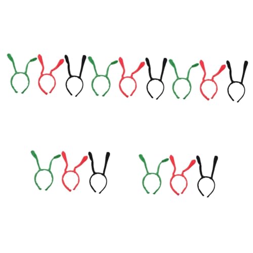 VICASKY 15 Teiliges Haarband mit Niedlichen Bienen Antennen Bequeme Party Haarreifen für Kostüm Karneval Geburtstagsfeier Kreative Haarschmuck Accessoires in Rot Grün Schwarz VICASKY 15 Teiliges Haarband mit Niedlichen Bienen Antennen Bequeme Party Haarreifen für Kostüm Karneval Geburtstagsfeier Kreative Haarschmuck Accessoires in Rot Grün Schwarz von VICASKY