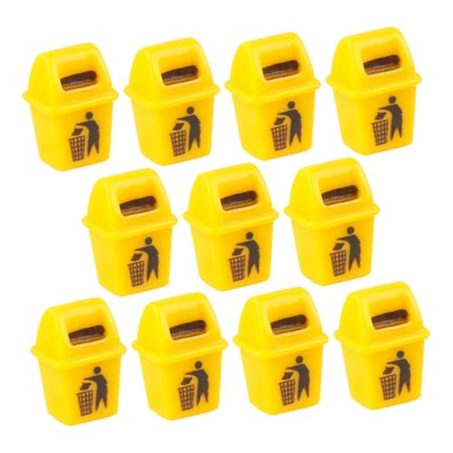 VICASKY 15St Mini-Mülleimer Wurf Tiere Puppenhaus-Mülleimer Figur menschlich Menschen LKW Puppenhaus Zubehör Dekoration für Puppenhaus Puppenhausminiaturen Puppenhaus- Plastik Yellow VICASKY 15St Mini-Mülleimer Wurf Tiere Puppenhaus-Mülleimer Figur menschlich Menschen LKW Puppenhaus Zubehör Dekoration für Puppenhaus Puppenhausminiaturen Puppenhaus- Plastik Yellow von VICASKY