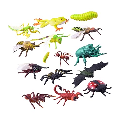 VICASKY 15stücke Teiliges Von Realistischen Künstlichen Skorpionen Und Insektenmodellen Für Halloween-Dekoration Scherzartikel Und Lernspielzeug VICASKY 15stücke Teiliges Von Realistischen Künstlichen Skorpionen Und Insektenmodellen Für Halloween-Dekoration Scherzartikel Und Lernspielzeug von VICASKY