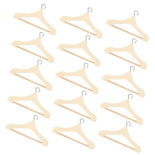 VICASKY 15pcs Puppenhaus Mini Kleiderbügel Nicht Verformbaren Simulation Kleiderbügel Für Puppe Kleidung Rack VICASKY 15pcs Puppenhaus Mini Kleiderbügel Nicht Verformbaren Simulation Kleiderbügel Für Puppe Kleidung Rack von VICASKY