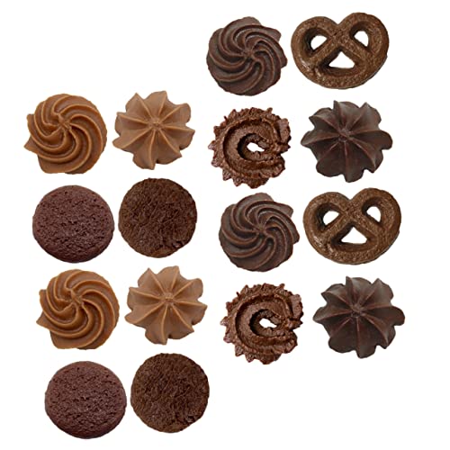 VICASKY 16 Stück Teiliges Realistische Keksmodelle aus Künstliche Plätzchen Dekorationsspielzeug für Fotografie Zubehör für Dessert Displays und Kreative Projekte VICASKY 16 Stück Teiliges Realistische Keksmodelle aus Künstliche Plätzchen Dekorationsspielzeug für Fotografie Zubehör für Dessert Displays und Kreative Projekte von VICASKY