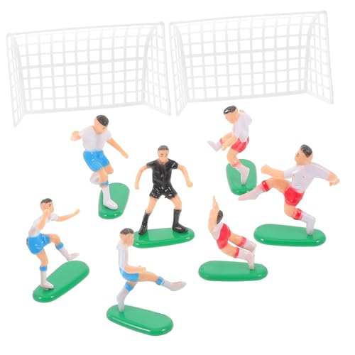 VICASKY 16 Teiliges Fußball Spiel Themen Torten Dekorationsset Geburtstagskuchen Accessoires Mit 6 Spielern 2 Toren Und 1 Schiedsrichter Für Party Und Zuhause Perfekte VICASKY 16 Teiliges Fußball Spiel Themen Torten Dekorationsset Geburtstagskuchen Accessoires Mit 6 Spielern 2 Toren Und 1 Schiedsrichter Für Party Und Zuhause Perfekte von VICASKY