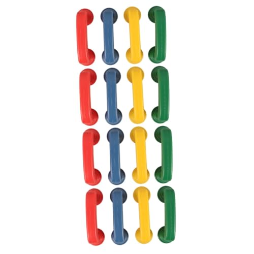 VICASKY 16 Teiliges Kleine Whisper Phones aus Abs Kunststoff Farbenfrohes für Lesen und Sprachtraining Ergonomisch Robust Glatte Kanten Lernspielzeug für Klassenzimmer und Zuhause von VICASKY