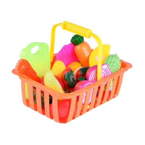 VICASKY 16 Teiliges Spielset Mit Lustigen Mini Simulationsspielzeugen Obst Und Gemü Schneiden Sicheres Für Zufällige Farben Ideales Rollenspielzeug Für Jungen Und ädchen VICASKY 16 Teiliges Spielset Mit Lustigen Mini Simulationsspielzeugen Obst Und Gemü Schneiden Sicheres Für Zufällige Farben Ideales Rollenspielzeug Für Jungen Und ädchen von VICASKY