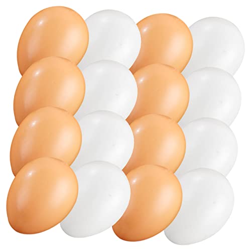 VICASKY 16St Simulations-Ei-Requisiten Eier Küchenspielzeug doppelt gefälscht großes falsches Ei entwicklung kindliche entwicklung Easter Egg Küche Food-Modell Plastikei PVC VICASKY 16St Simulations-Ei-Requisiten Eier Küchenspielzeug doppelt gefälscht großes falsches Ei entwicklung kindliche entwicklung Easter Egg Küche Food-Modell Plastikei PVC von VICASKY