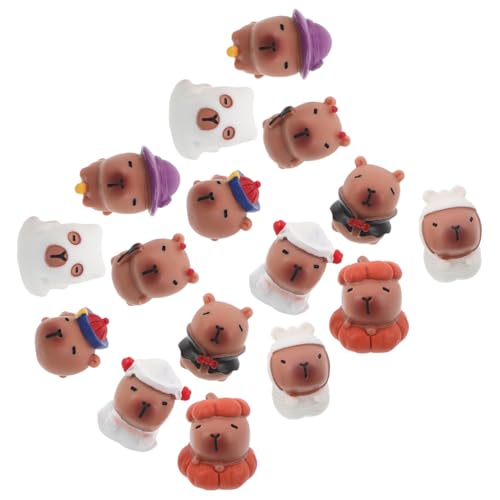 VICASKY 16stücke Miniatur-tierfiguren Kunstharz Für Halloween-Themen Tischdekoration Winzige Statuen Für Feengärten Und Micro Landschaften VICASKY 16stücke Miniatur-tierfiguren Kunstharz Für Halloween-Themen Tischdekoration Winzige Statuen Für Feengärten Und Micro Landschaften von VICASKY