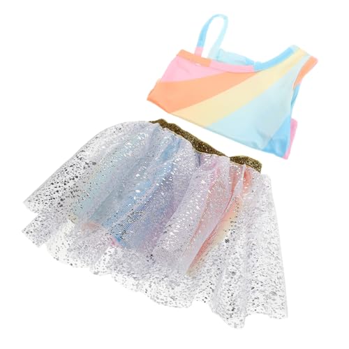 VICASKY Pastell Tutu Kleid Für 18 Zoll Puppen Puppen Tutu Rock Mädchen Puppen Ballett Kostüm Puppen Kostüme Puppen Mode VICASKY Pastell Tutu Kleid Für 18 Zoll Puppen Puppen Tutu Rock Mädchen Puppen Ballett Kostüm Puppen Kostüme Puppen Mode von VICASKY