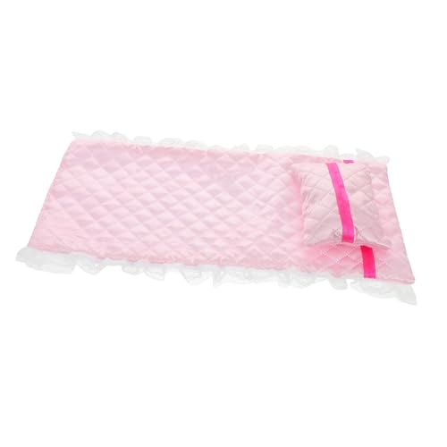 VICASKY 1Satz Bettwäsche Set für Puppenhäuser Bettlaken und Kissen für Puppenhaus Schlafzimmer Dekoration Langlebige Stoffmaterialien Realistische Details Kompakt VICASKY 1Satz Bettwäsche Set für Puppenhäuser Bettlaken und Kissen für Puppenhaus Schlafzimmer Dekoration Langlebige Stoffmaterialien Realistische Details Kompakt von VICASKY