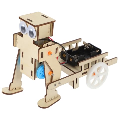 VICASKY 1Satz DIY Roboter Bausatz Intellektuelles Wissenschaftsexperiment Für Hölzernes Roboterspielzeug Zum Selberbauen Kreatives Lernspielzeug Für Ab Jahren VICASKY 1Satz DIY Roboter Bausatz Intellektuelles Wissenschaftsexperiment Für Hölzernes Roboterspielzeug Zum Selberbauen Kreatives Lernspielzeug Für Ab Jahren von VICASKY