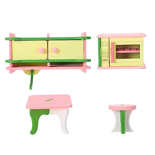 VICASKY 1Satz Feengarten DIY Zubehör Holzspielzeug Für Perfektes Puppenhaus Möbel Für Rollenspiele Greiffähigkeit von VICASKY