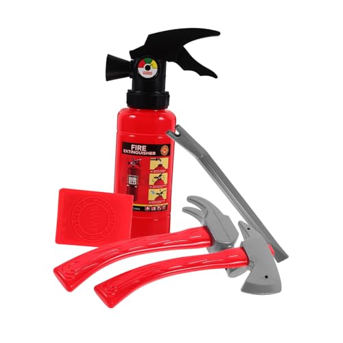 VICASKY 1Satz Feuerwehrspielzeug für Teiliges Feuerwehrwerkzeugset für Rollenspiele Sicheres und Langlebiges Interaktion und Konzentration von VICASKY