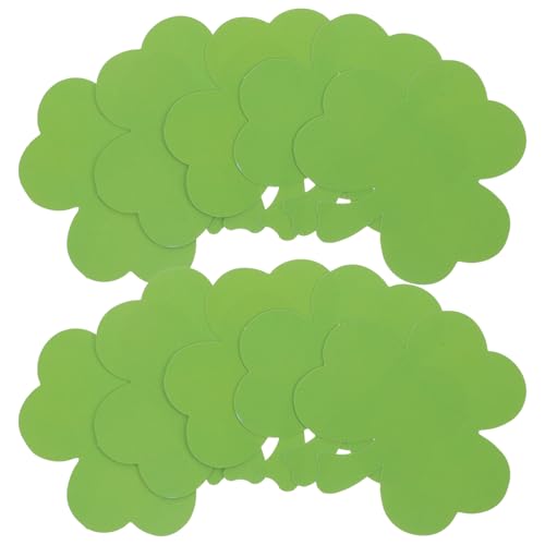 VICASKY 1Satz Grünen Dreiblättrigen Papierausschnitten für Patrick Day Handgeschriebene Karten Klebepunkte für Kreative Wanddekoration Basteln Scrapbooking VICASKY 1Satz Grünen Dreiblättrigen Papierausschnitten für Patrick Day Handgeschriebene Karten Klebepunkte für Kreative Wanddekoration Basteln Scrapbooking von VICASKY