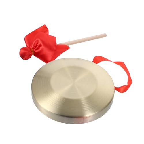 VICASKY 1Satz Handgong für Traditionelles Chinesisches Schlaginstrument für Schule Festival Party und Mehr Leicht Tragbar und Langlebig für Musikspaß VICASKY 1Satz Handgong für Traditionelles Chinesisches Schlaginstrument für Schule Festival Party und Mehr Leicht Tragbar und Langlebig für Musikspaß von VICASKY