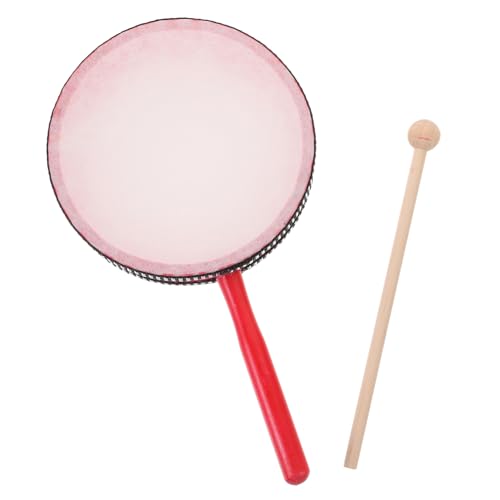 VICASKY 1Satz Handtrommel aus Holz für Percussion Instrument mit Schlägel Unterstützt Kognitive Entwicklung und Rhythmusgefühl für Aufführungen und Spiel VICASKY 1Satz Handtrommel aus Holz für Percussion Instrument mit Schlägel Unterstützt Kognitive Entwicklung und Rhythmusgefühl für Aufführungen und Spiel von VICASKY