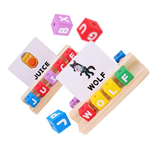VICASKY 1Satz Holz Regenbogen Buchstaben Pädagogisches Kinderspielzeug Für Frühe Bildung Lustiges Buchstabenspiel Für Kreatives Lernspielzeug Aus Holz VICASKY 1Satz Holz Regenbogen Buchstaben Pädagogisches Kinderspielzeug Für Frühe Bildung Lustiges Buchstabenspiel Für Kreatives Lernspielzeug Aus Holz von VICASKY