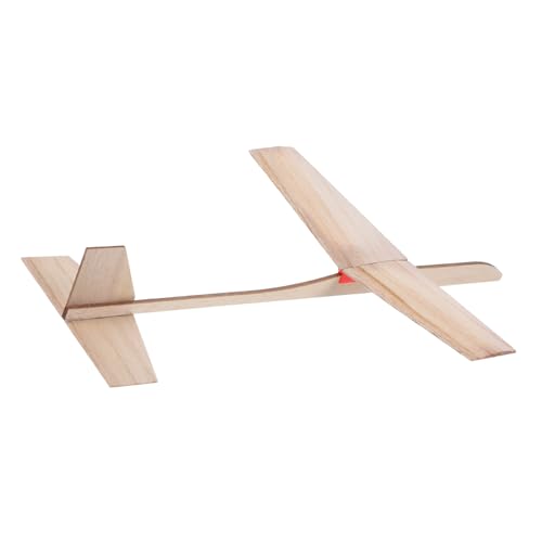 VICASKY 1Satz Holzspielzeug Flugzeugmodell DIY Segelflugzeug Bausatz für Fördert Praktische Fähigkeiten Aerodynamisches Lernen Kreatives und Logisches von VICASKY
