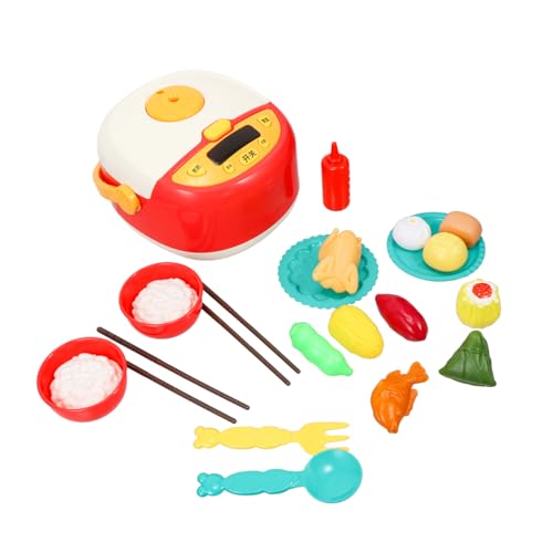 VICASKY 1Satz Küchen Spielzeugset für Simulation Reisekocher mit Musik und Sprühfunktion Kreatives Rollenspiel für Kleinkinder Rotes Design Lernspielzeug VICASKY 1Satz Küchen Spielzeugset für Simulation Reisekocher mit Musik und Sprühfunktion Kreatives Rollenspiel für Kleinkinder Rotes Design Lernspielzeug von VICASKY