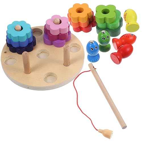 VICASKY 1Satz Montessori Für Ab Jahr Multifunktionales Fischereispielzeug Kognitiven Fähigkeiten Und Hand Augen Koordination Für Kreatives Lernen Und Logisches von VICASKY