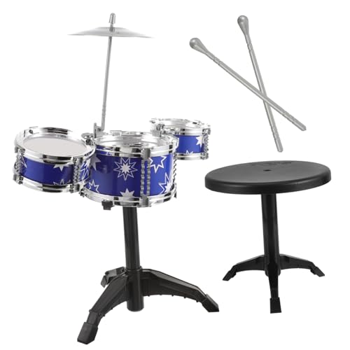 VICASKY 1Satz Musikalisches für Kleinkinder Trommel mit Stuhl Pädagogisches Holzspielzeug Musik und Kreativität Langlebig und Sicher für Junge Mädchen VICASKY 1Satz Musikalisches für Kleinkinder Trommel mit Stuhl Pädagogisches Holzspielzeug Musik und Kreativität Langlebig und Sicher für Junge Mädchen von VICASKY