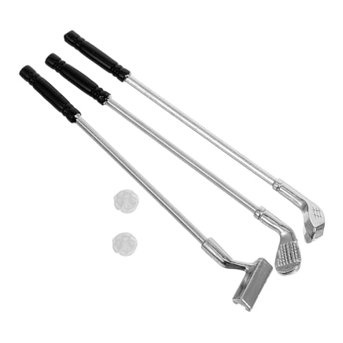 VICASKY 1Satz Puppenhäuser Golfschläger und Bälle Hochwertige Spielzeugdekoration für Miniaturlandschaften Garten und DIY Projekte Modellliebhaber VICASKY 1Satz Puppenhäuser Golfschläger und Bälle Hochwertige Spielzeugdekoration für Miniaturlandschaften Garten und DIY Projekte Modellliebhaber von VICASKY