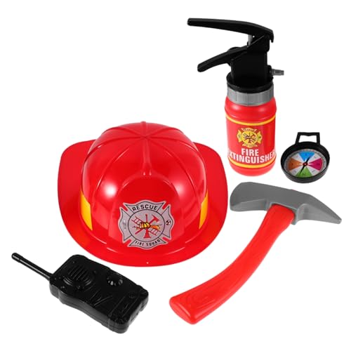 VICASKY 1Satz Simuliertes mit Mütze Werkzeug Interaktives für Themenpartys und Schulaktivitäten Perfektes für Kleine Feuerwehrfans VICASKY 1Satz Simuliertes mit Mütze Werkzeug Interaktives für Themenpartys und Schulaktivitäten Perfektes für Kleine Feuerwehrfans von VICASKY