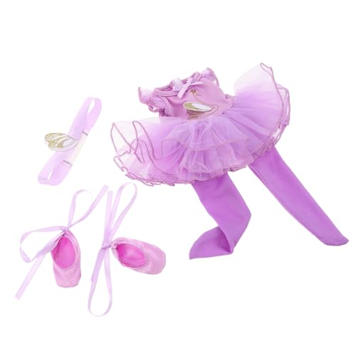 VICASKY 1Satz Teiliges mit Tutu Schuhen und Stirnband Verkleidungskostüm für Kreative Spielszenarien und Endlosen Spaß von VICASKY