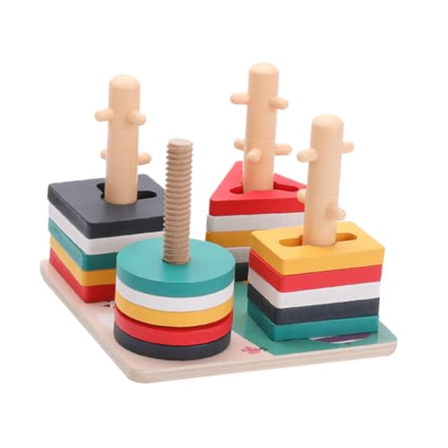 VICASKY 1Set Bauernhof Tier Ärmel Säule Kognition Intelligenz Entwicklung Frühe Bildung Versorgung Frühes Lernspielzeug Intelligenz Bunte Holz VICASKY 1Set Bauernhof Tier Ärmel Säule Kognition Intelligenz Entwicklung Frühe Bildung Versorgung Frühes Lernspielzeug Intelligenz Bunte Holz von VICASKY