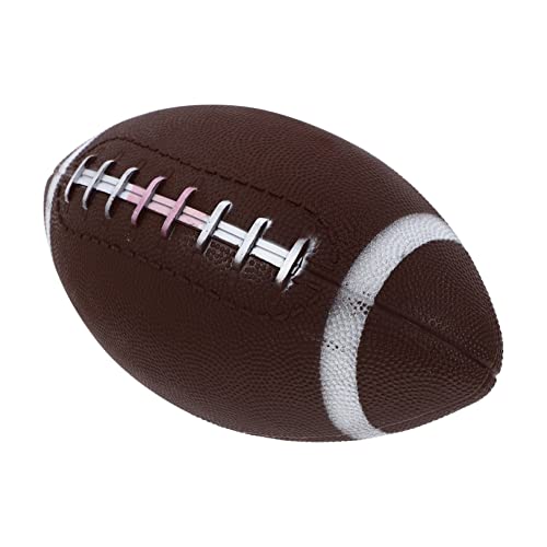 VICASKY 1Stk Fußball kleine Fußbälle werfen kleines Rugby sportgeräte Sport geräte Aufblasbarer Rugby American Football Outdoor-Rugbyball lustige Rugby-Requisite PVC von VICASKY