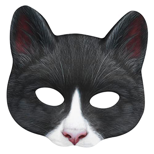 VICASKY Halloween Katzenmaske Tier Cosplay Maske Pelzige Katze Gesichtsabdeckung Für Karneval Maskerade Foto Requisiten VICASKY Halloween Katzenmaske Tier Cosplay Maske Pelzige Katze Gesichtsabdeckung Für Karneval Maskerade Foto Requisiten von VICASKY