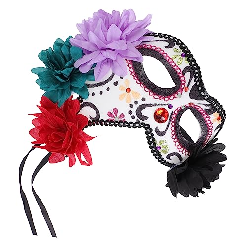VICASKY 1Stk Halloween-Maske Maskerade-Augenmasken Tag der Toten Kostüm Halloween-Cosplay-Zubehör halloween halloween assecoires stilvolle Maske auffällige Geistermaske Plastik von VICASKY
