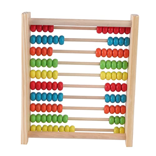 VICASKY Pädagogischer Holzabakus Für Kinder Kinderspielzeug Lernspielzeug Mit 10 Zahnrädern Für Frühe Mathematik Und Logisches Denken VICASKY Pädagogischer Holzabakus Für Kinder Kinderspielzeug Lernspielzeug Mit 10 Zahnrädern Für Frühe Mathematik Und Logisches Denken von VICASKY