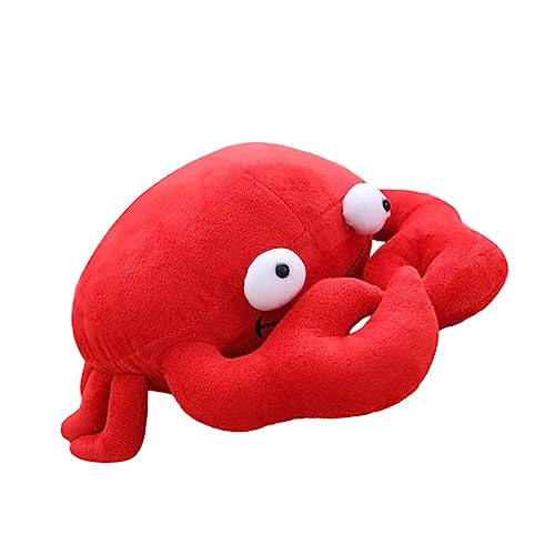 VICASKY 1Stk Krabbenpuppe Crab Toy crabtoy Krabbenkissen Plüschtier Wohnkultur gefüllte Puppe Kuscheltier Krabben-Wurfskissen PP Baumwolle rot VICASKY 1Stk Krabbenpuppe Crab Toy crabtoy Krabbenkissen Plüschtier Wohnkultur gefüllte Puppe Kuscheltier Krabben-Wurfskissen PP Baumwolle rot von VICASKY