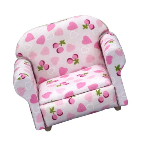 VICASKY 1Stk Mini- Möbel Miniatur-Puppenstubensofa Miniatur- -Kit Mini- Dollhouse Furniture puppenhauszubehör Filigrane Mini-Sofa-Dekore Mini-Sofa schmücken Stoff Rosa VICASKY 1Stk Mini- Möbel Miniatur-Puppenstubensofa Miniatur- -Kit Mini- Dollhouse Furniture puppenhauszubehör Filigrane Mini-Sofa-Dekore Mini-Sofa schmücken Stoff Rosa von VICASKY