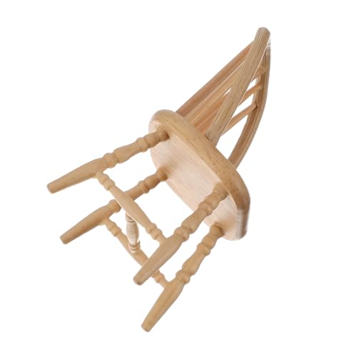 VICASKY Elegantes Mini-stuhlmodell Maßstab 112 Ideal Für Puppenhausdekoration Und Wohnakzente VICASKY Elegantes Mini-stuhlmodell Maßstab 112 Ideal Für Puppenhausdekoration Und Wohnakzente von VICASKY