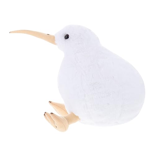 VICASKY 1Stk Puppe für kinderspielzeug Toys for hühner Toys tierisches Plüschtier ausgestopftes Tierspielzeug Cartoon-Tiger Plüsch-Vogel-Schmuck Weiß VICASKY 1Stk Puppe für kinderspielzeug Toys for hühner Toys tierisches Plüschtier ausgestopftes Tierspielzeug Cartoon-Tiger Plüsch-Vogel-Schmuck Weiß von VICASKY