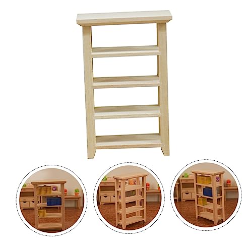 VICASKY 1/12 Mini-bücherregal Aus Holz Schreibtisch-Ornament Handgefertigte Miniaturmöbel Für Wohnzimmer Schreibtisch- Bücherregal Für Den Schreibtisch VICASKY 1/12 Mini-bücherregal Aus Holz Schreibtisch-Ornament Handgefertigte Miniaturmöbel Für Wohnzimmer Schreibtisch- Bücherregal Für Den Schreibtisch von VICASKY