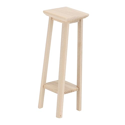 VICASKY 1Stk hoher Hocker bastelpappe bastelset high Chair Spielzeugmöbel essbrett hochstuhl Miniaturhausmöbel Miniaturschmuck Mini Möbel Mini-Hocker Micro-Hocker-Modell hölzern Khaki VICASKY 1Stk hoher Hocker bastelpappe bastelset high Chair Spielzeugmöbel essbrett hochstuhl Miniaturhausmöbel Miniaturschmuck Mini Möbel Mini-Hocker Micro-Hocker-Modell hölzern Khaki von VICASKY