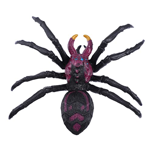 VICASKY 1Stück Halloween Spinnen Streichspielzeug Große Schwarze Spinne aus Realistische Requisite für Streichaktivitäten und Dekoration Lustiges für Halloween VICASKY 1Stück Halloween Spinnen Streichspielzeug Große Schwarze Spinne aus Realistische Requisite für Streichaktivitäten und Dekoration Lustiges für Halloween von VICASKY