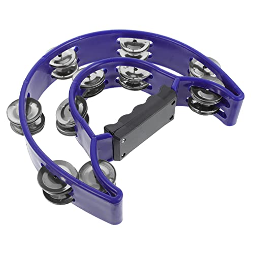 VICASKY 1Stück Handheld Percussion Instrument Handglocke Kreatives Tamburin Für Rasselinstrument Für Musik Für Kleinkinder Und Vorschulkinder VICASKY 1Stück Handheld Percussion Instrument Handglocke Kreatives Tamburin Für Rasselinstrument Für Musik Für Kleinkinder Und Vorschulkinder von VICASKY