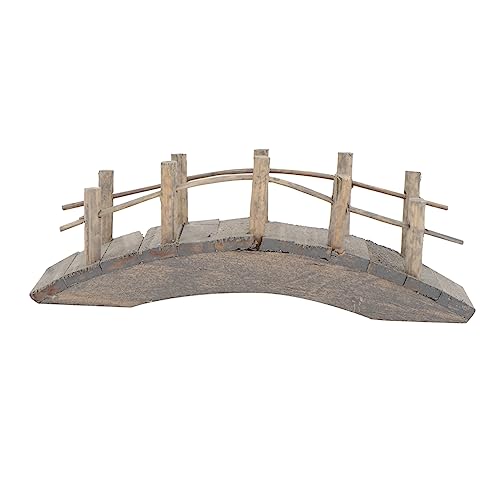 VICASKY 1Stück Miniatur Bogenbrücke für Puppenhaus Dekoration Robust für Garten und Diorama Szenen Elegantes Design für Warme von VICASKY