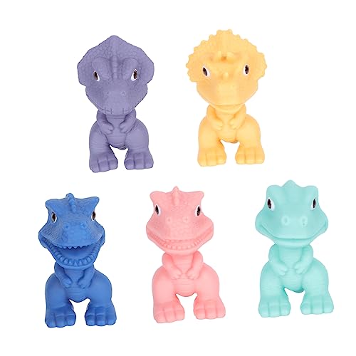 VICASKY Badespielzeug Für Kinder Dinosaurier-badespielzeug Wasser-Dinosaurier-Spielzeug Sicherer Spaß Badespielzeug-Set Aus Weichem Vinyl Fördert Die Vorstellungskraft Der Kinder von VICASKY