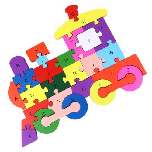 VICASKY 1pc 26 Rätseln Puzzlematte Hölzern von VICASKY