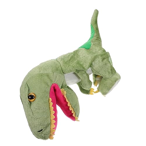 VICASKY 1stk Dinosaurier-handpuppenspielzeug Welt Kinderbadspielzeug Junge Drachenspielzeug Roboter Spielzeugautos Stielspielzeug Pp Baumwolle Green VICASKY 1stk Dinosaurier-handpuppenspielzeug Welt Kinderbadspielzeug Junge Drachenspielzeug Roboter Spielzeugautos Stielspielzeug Pp Baumwolle Green von VICASKY
