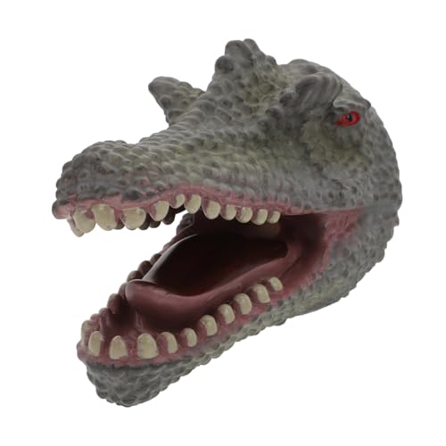 VICASKY 1stk Dinosaurier-marionetten-Handschuhe Handpuppe Für Tierkopf Handpuppe Tierische Handpuppe Dinosaurier-handpuppe Beißendes Fingerspiel Tierpuppen Weiches Gummi von VICASKY