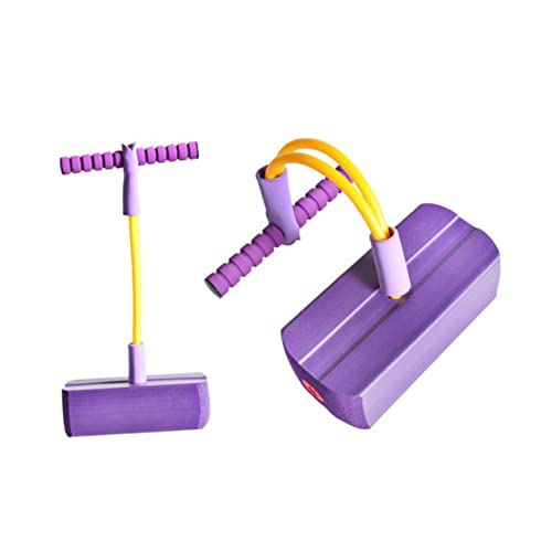 VICASKY 1stk Hüpfendes Kinderspielzeug Cartoon-sprungspielzeug Hüpfende Spielzeuge Violett von VICASKY