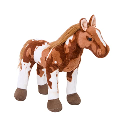 VICASKY 1stk Kleine Ponypuppe Pferdespielzeug Puppenspielzeug Kuscheltier Tier Stofftier Puppe Plüsch Brown von VICASKY