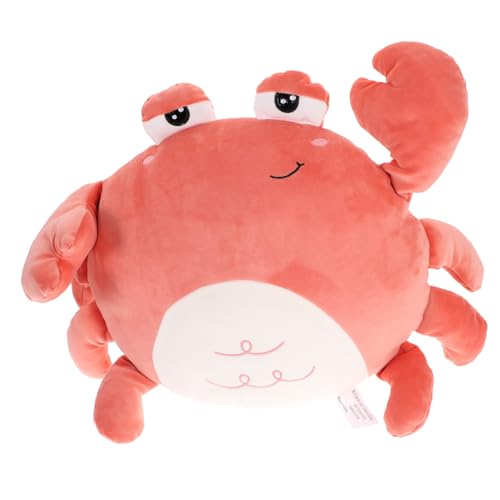VICASKY 1stk Krabbenpuppe Größer Bettdecke Dekoration Brieftasche Nieten Schickes Banner Muschel Sehen Miniatur Freundschaftsarmband-kit Super Süße Deko Tank Orange Daunen Baumwolle von VICASKY