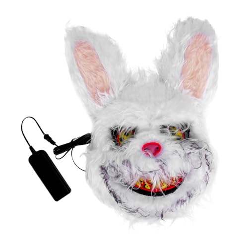 VICASKY Gruselige Halloween- mit Leuchtenden Funktionen Leuchtende Als für Festivals VICASKY Gruselige Halloween- mit Leuchtenden Funktionen Leuchtende Als für Festivals von VICASKY
