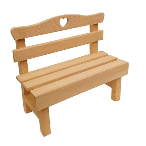 VICASKY 1stk Mini-Stuhl Figur Minizaun Für Den Garten Dekorative Bank Modell Bank Miniatur Gartenbank Puppenstuhl Puppenhauszubehör Bankverzierung Möbel Trimmen Bänke Veranda Khaki Hölzern VICASKY 1stk Mini-Stuhl Figur Minizaun Für Den Garten Dekorative Bank Modell Bank Miniatur Gartenbank Puppenstuhl Puppenhauszubehör Bankverzierung Möbel Trimmen Bänke Veranda Khaki Hölzern von VICASKY